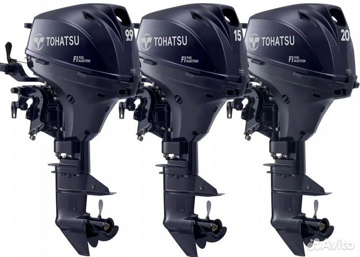 Новый лодочный мотор Tohatsu mfs 9.9 eps дистанция
