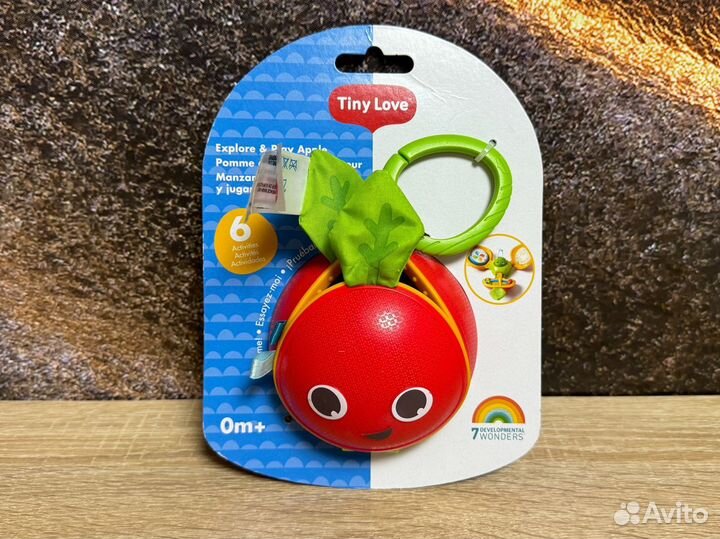 Новая игрушка Tiny Love Яблочко с сюрпризом