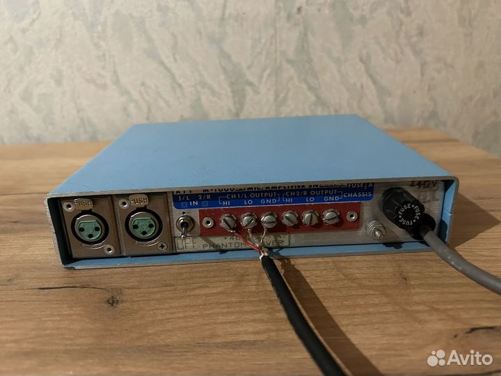 Микрофонный предусилитель ati microamp m-1000