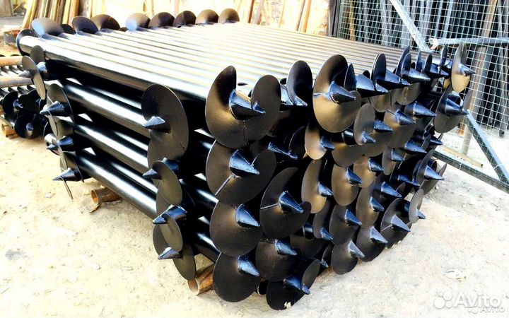 Винтовые сваи под ключ