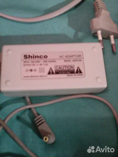Ac adapter Shinco adpv 18a (9v/2.2a)