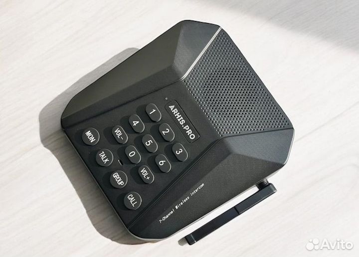 Настольная портативная рация на радиочастотах