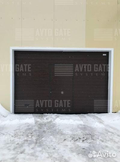 Секционные ворота гаражные
