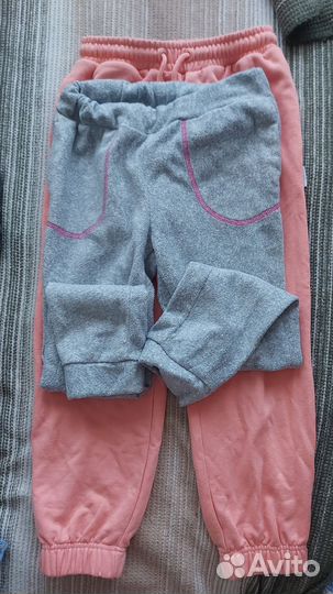 Пакет штанов и шорт для девочки 134-140