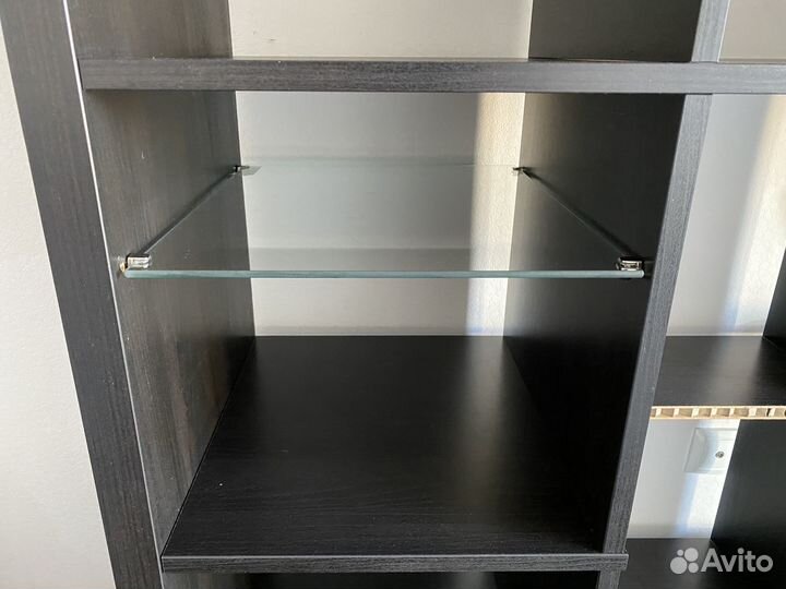 Стеллаж IKEA Каллакс 25 ячеек черный