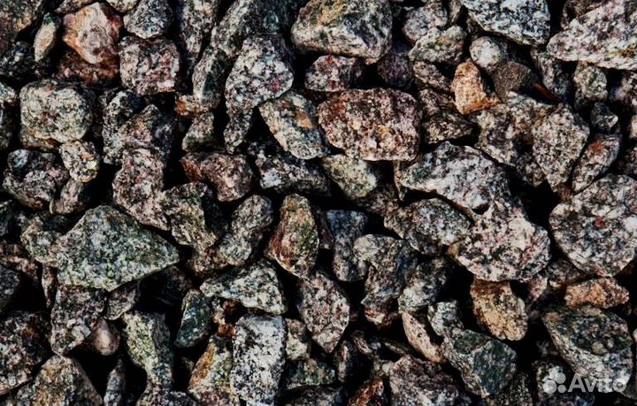 Щебень гравийный любой фракции с доставкой