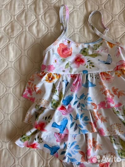 Купальник слитный для девочки 104