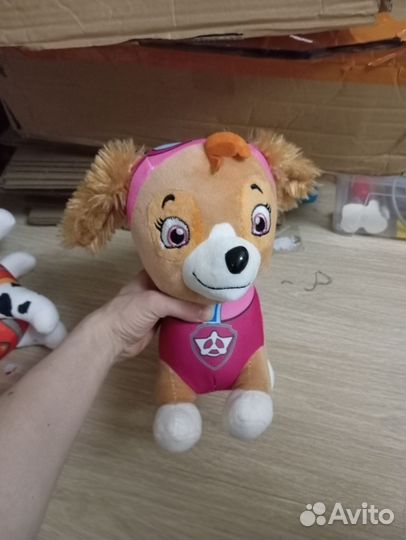 Щенячий патруль новые большие мягкие игрушки