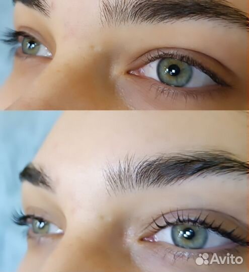 Ламинирование ресниц (окраска, изгиб)