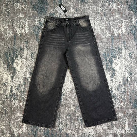 Jaded London Washed Black джинсы