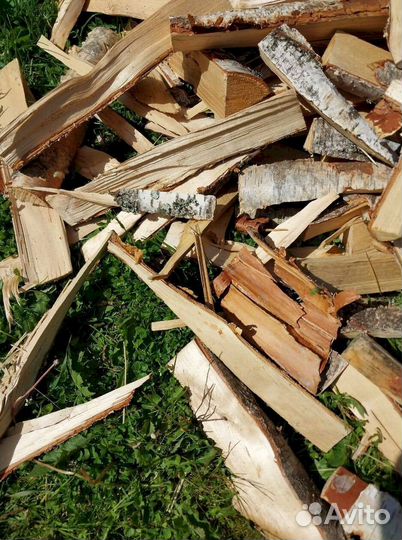 Дрова березовые колотые