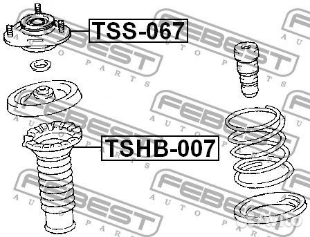 Опора переднего амортизатора