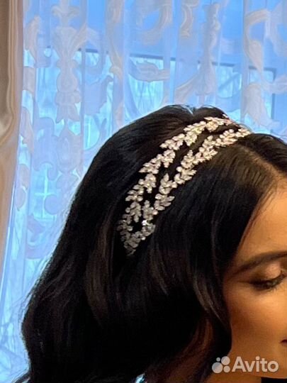 Ободок для волос ручной работы