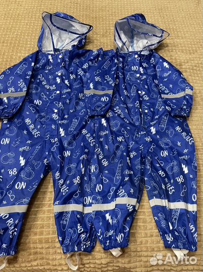 Комбинезоны дождевики для двойни