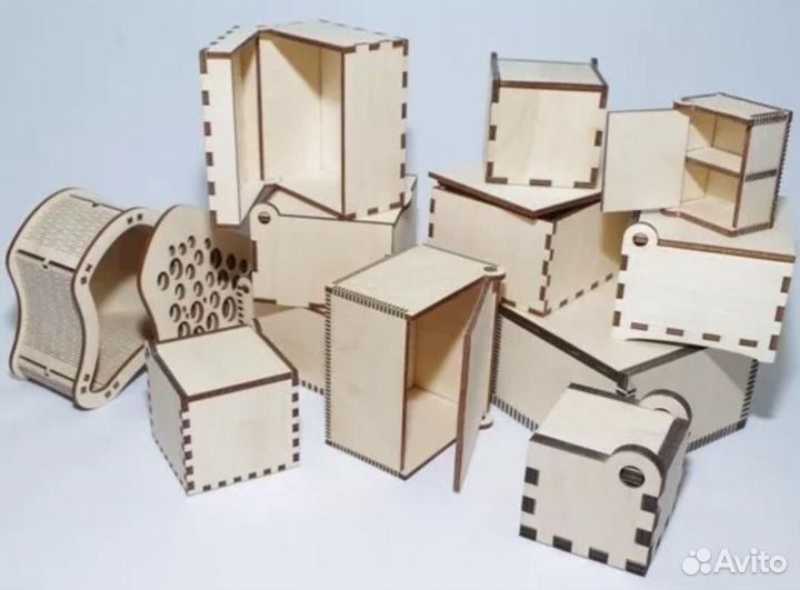 Коробки из фанеры оптом для ваших товаров