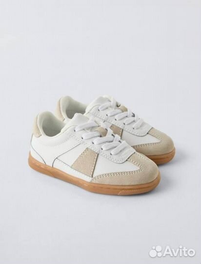 Кроссовки кожаные Zara 24,25,26