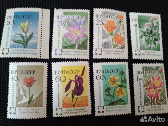 СССР. 1960. Флора СССР. Советское автомобилестроен