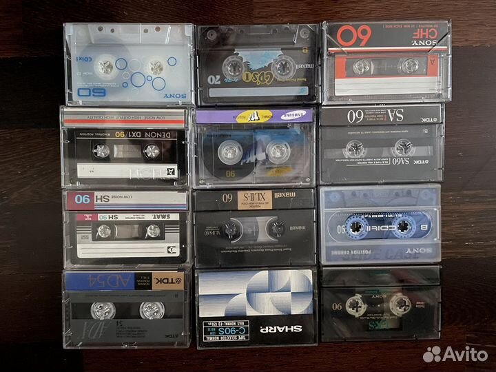 Аудиокассеты под запись и в коллекцию