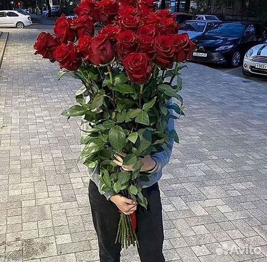 Высокие розы Гигантские розы Доставка цветов