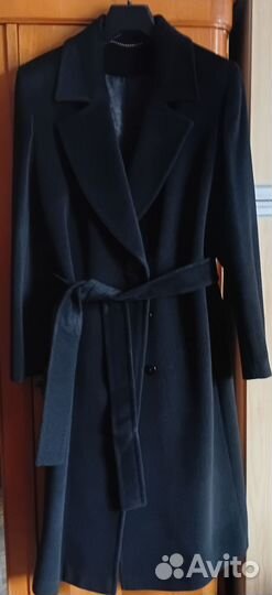 Пальто женское демисезонное приталенное с поясом