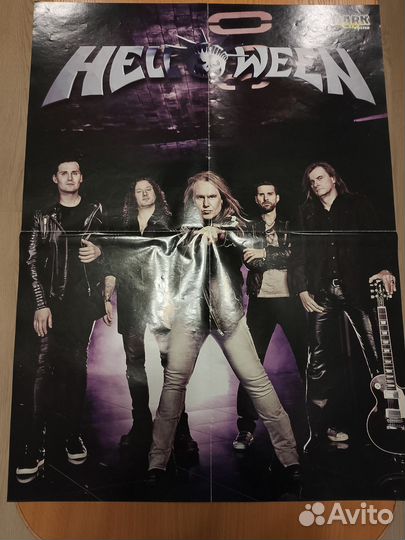 Плакат двухсторонний Lindemann и Helloween