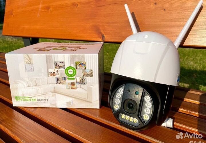 Уличная 4G камера 8 мp видеонаблюдения с симкартой