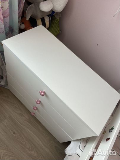 Комод детский с керамическими ручками