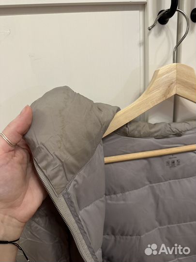 Пуховик пальто женское Юникло легкое S