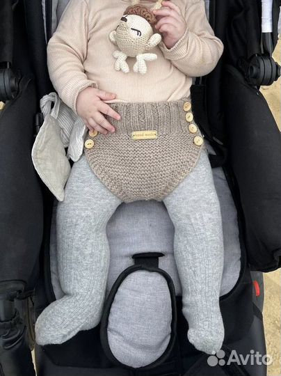 Детские колготки 0-6 мес 62 68 74 в рубчик