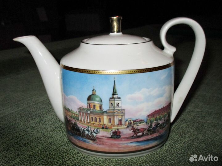 Фарфор керамика СССР чайный набор №7