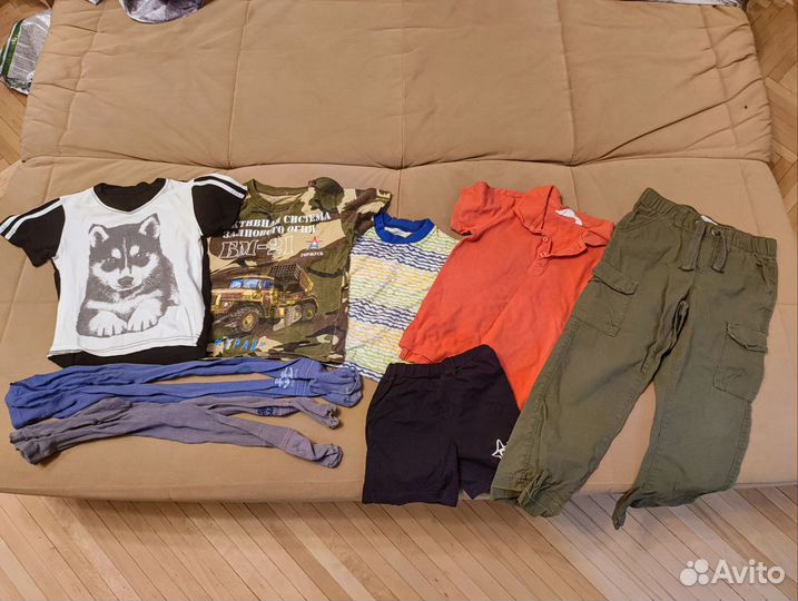 Детские вещи пакетом на мальчика 86 92 104