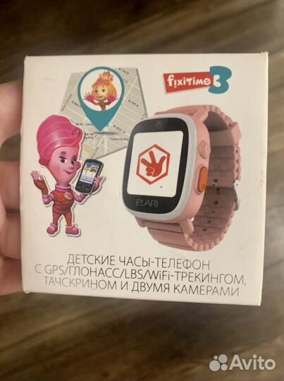 Детские часы с gps Elari