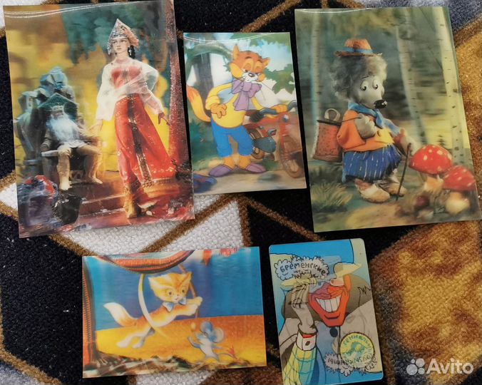 Календарики стерео СССР