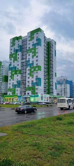 2-к. квартира, 62 м², 10/17 эт.