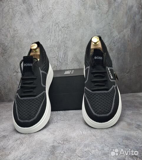 Кеды мужские boss черные