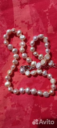 Бусы жемчуг