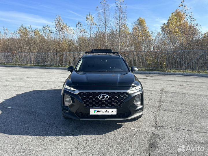 Hyundai Santa Fe 2.4 AT, 2019, 97 000 км