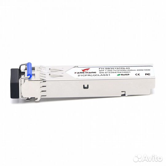 Новый FH-SB5312CDL40, 40 км SFP модуль WDM, 1.25 G