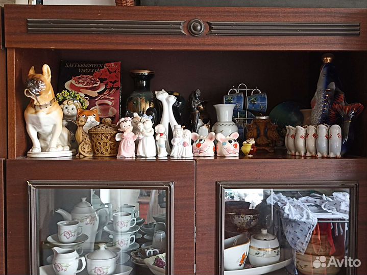 Винтажная посуда СССР фарфор, хрусталь, керамика