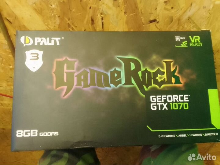 Geforce gtx 1070 Game Rock
