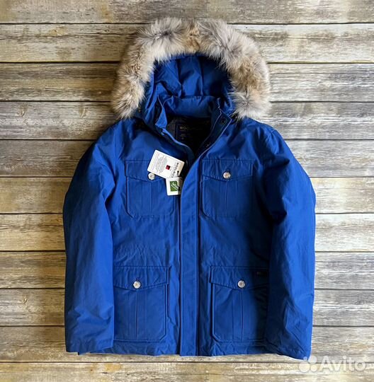 Парка пуховик Woolrich USA Blue из Европы Оригинал