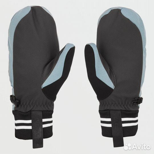 S) варежки Ж volcom bistro mitt green ASH