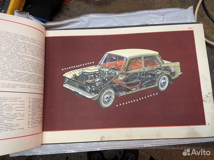 Книга альбом Москвич 408