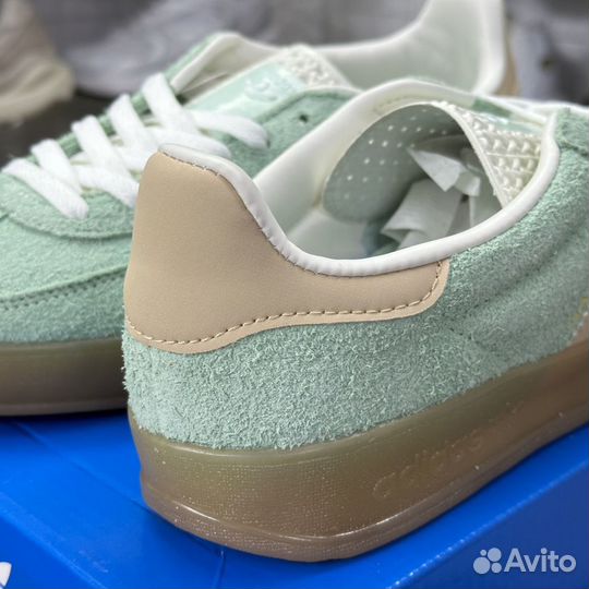 Кроссовки Adidas Gazelle Indoor Semi Green Spark 3