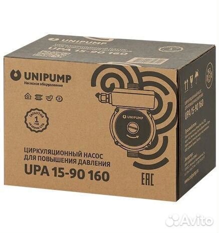 Насос циркуляционный unipump upа 15-90 160