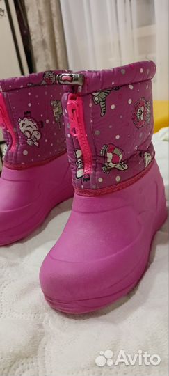 Сноубутсы на девочку