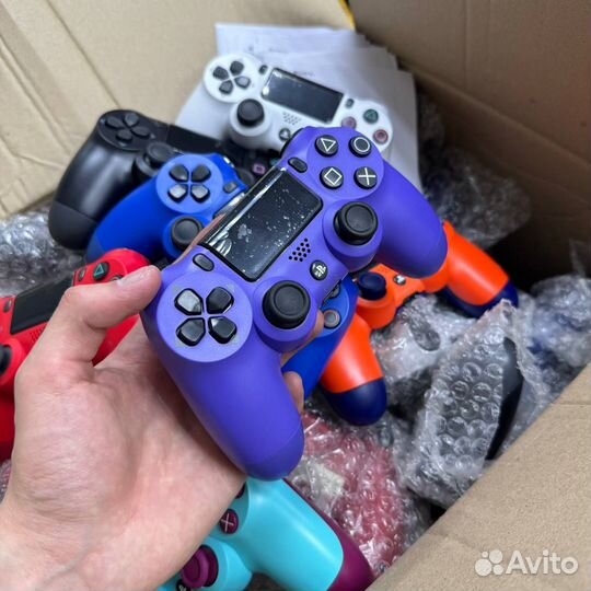 Геймпад фиолетовый джостик Playstation 4