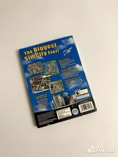 SimCity 4 DVD-box зарубежная лицензия 139