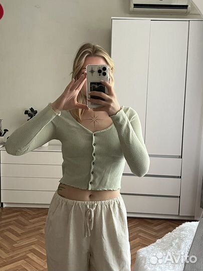 Топ-кардиган h&m