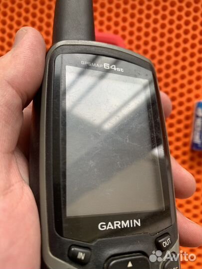 Навигатор Garmin GPSmap 64st (С акб и картами)